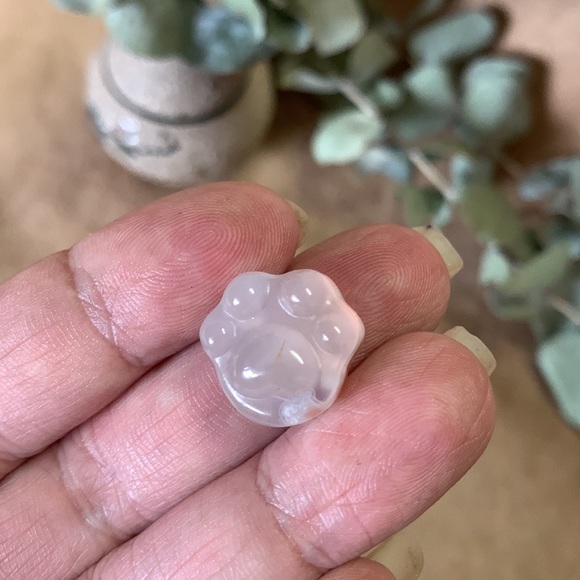 Unakite Bone and Flower Agate Paws Bundle - Picture 4 of 7